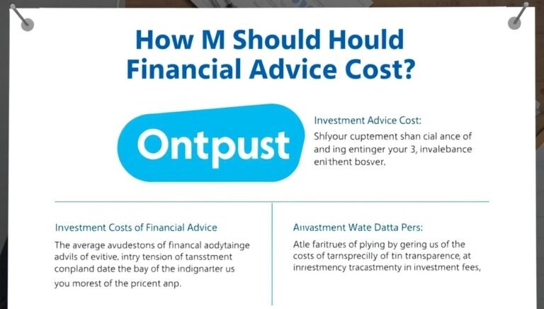 how much should financial advice cost ontpinvest